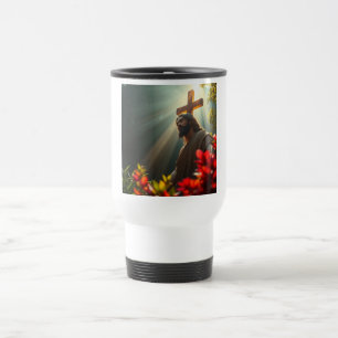 Jésus-Christ dans la Mug de Voyage Jardin
