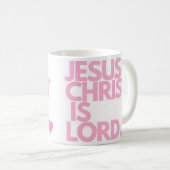 Jésus Christ est Seigneur Mug (Devant droit)