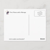 Jésus-Christ et la carte postale américaine de (Dos)