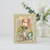 Jesus Christ High Eternal Priest Briefkaart (Staand voorkant)