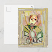 Jesus Christ High Eternal Priest Briefkaart (Voorkant / Achterkant)