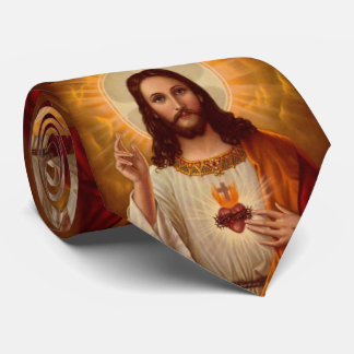 Jésus Christ Hommes Designer Cravates