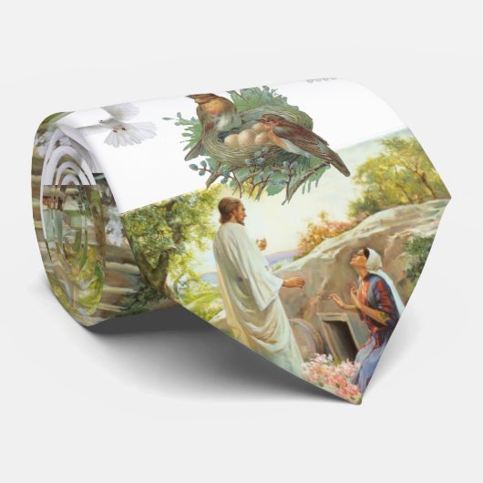 Jésus Christ Hommes Designer Cravates (Roulé)