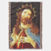 Jésus-Christ le Roi 2 Lancer la couverture - Crist (devant Vertical)