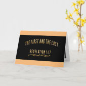 Jésus Christ Le Seigneur Salutation Carte photo (Fleur jaune)