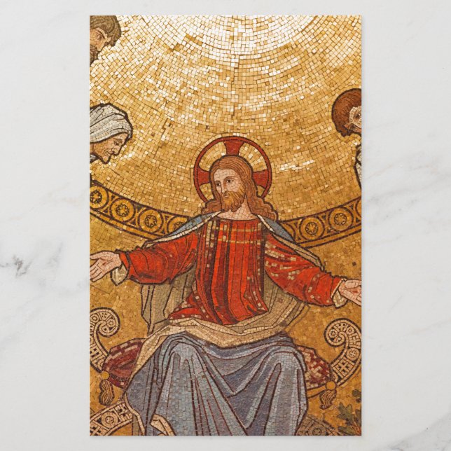 jesus christ mosaic (Voorkant)