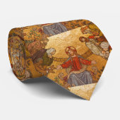 jésus christ mosaïque cravate (Roulé)