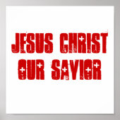JESUS CHRIST NOTRE affiche SAVIOR (Devant)