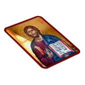 Jesus Christ Pantocrator Icon Magneet (Rechterzijde)