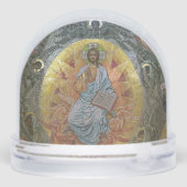 Jesus Christ Pantocrator, Lord of All, Icon (Arrière)