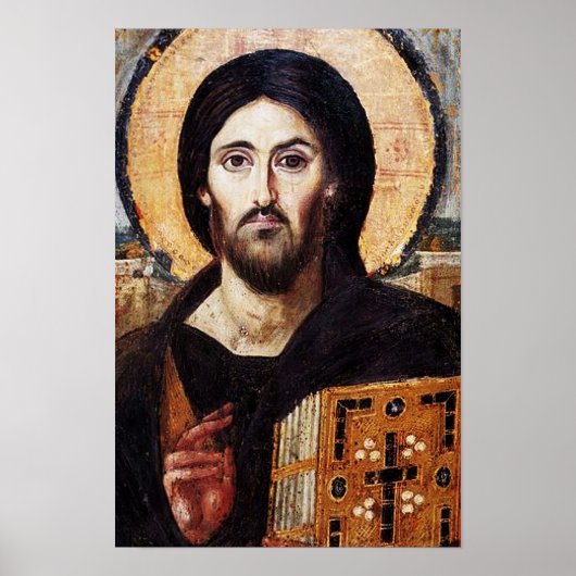 Jesus Christ Pantocrator Poster (Devant)