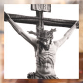 JESUS CHRIST RAAMSTICKER (Vel 2)