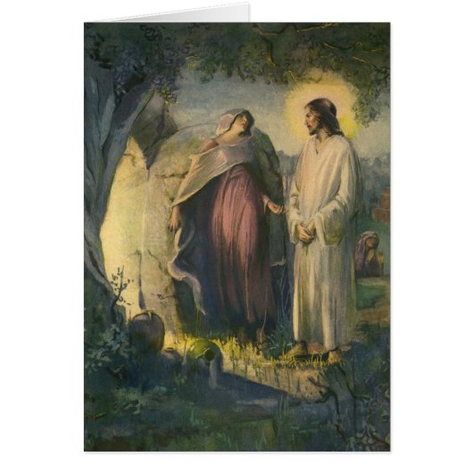 Jésus Christ ressuscité par la tombe par ML Greer (Devant)