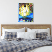 JÉSUS CHRIST RETOURNE, LA RAPTURE. toile (Insitu(Chambre))