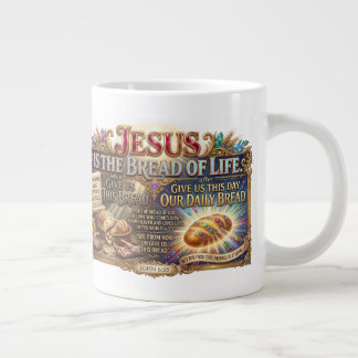 Jesus Christ Reveals Bread Of Life Truth Extra Grote Beker