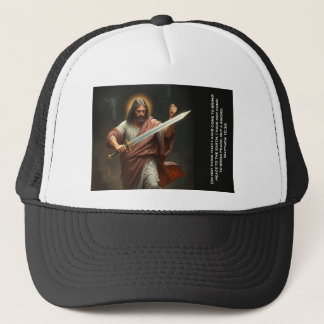 Jésus-Christ revient avec une casquette de camionn