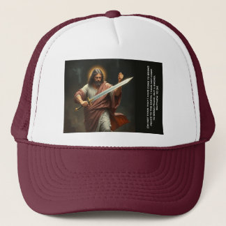 Jésus-Christ revient avec une casquette de camionn