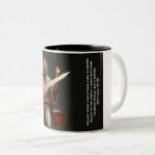Jésus-Christ revient avec une Mug épée à 2 tons (Devant droit)