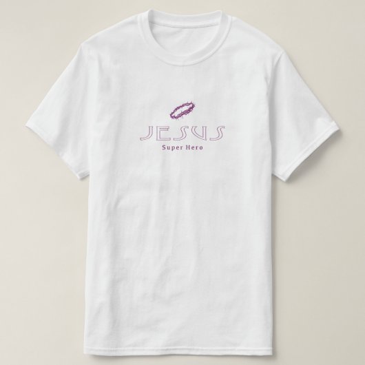 Jesus Christ Super Hero T-shirt (Design voorkant)
