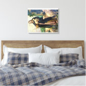 JESUS CHRIST THE GOOD SHEPHERD CANVAS AFDRUK (Insitu (Slaapkamer))