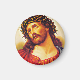 jesus christ thorn crown  art schilder magneet