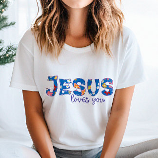 Jesus Christelijke vrouwen tshirt