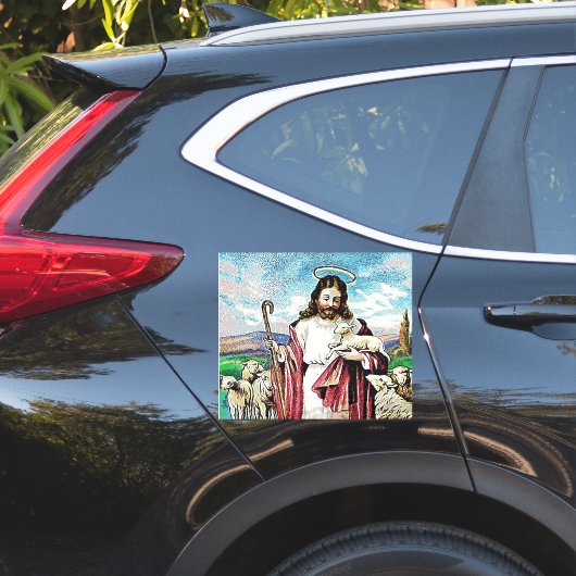 JESUS CHRISTIAN BIG CAR DECAL STICKERS (Coté voiture)