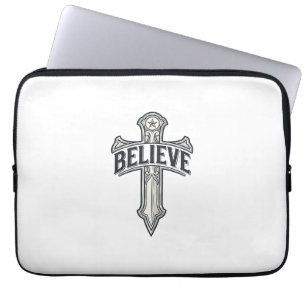 Jesus Christus Anker van Mijn Ziel Christelijk T-s Laptop Sleeve