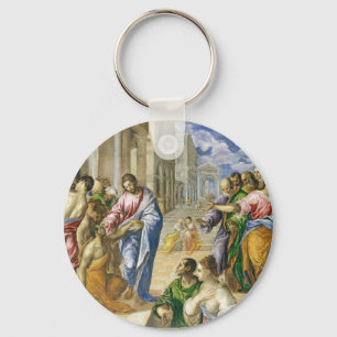 Jesus-Christus die Blinden helen Sleutelhanger