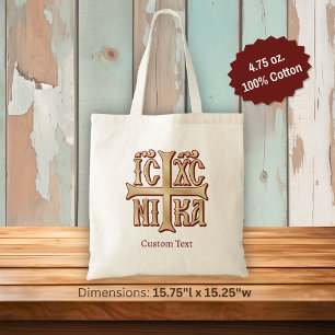 Jesus Christus Overwinnaar Embleem Tote Bag