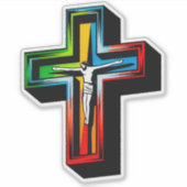 Jesus Christus Sticker (Voorkant)