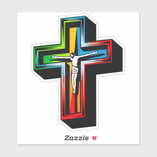 Jesus Christus Sticker (Vel)