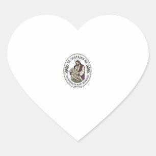 Jesus Chronische Ziekte Aanmoediging T-Shirt Inspi Hart Sticker