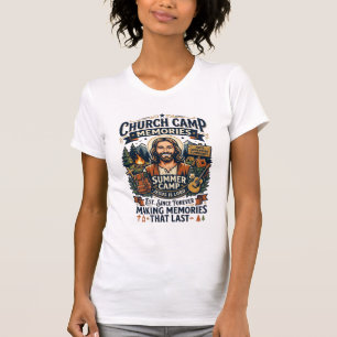 Jesus Church Kamp VBS Nostalgie T-shirt Op geloof