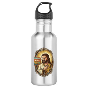 Jesus Cloud Storage Volledige Waarschuwing Paywall Waterfles