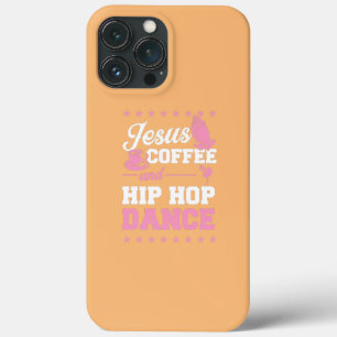 Jesus Coffee en Hip Hop Dance Christelijke dans iPhone 13 Pro Max Hoesje