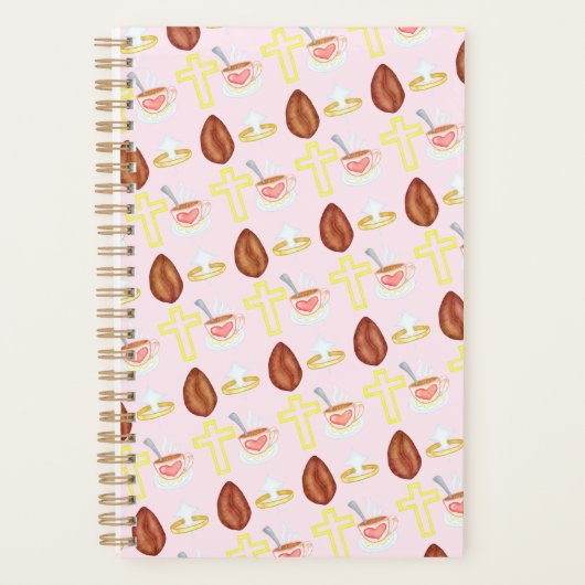 Jesus + Coffee Pattern Planner (Voorkant)