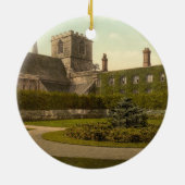 Jesus College, Cambridge, Engeland Keramisch Ornament (Achterkant)