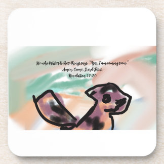 jesus coming bier onderzetter