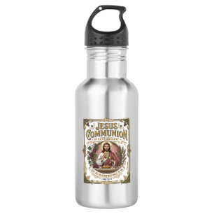 Jesus Communie Jezus Communie Christelijk Geloof V Waterfles