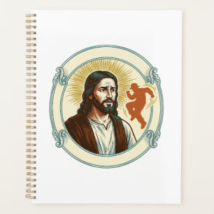 Jésus confus tendance virale de danse silhouette v