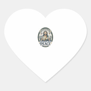 Jesus Coupon Woonwinkel Frugale T-shirt Op geloof  Hart Sticker