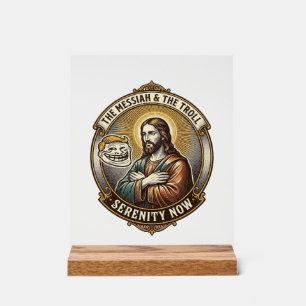 Jésus Croisant les Bras Emoji de Visage de Troll I