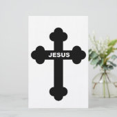 JESUS CROSS BRIEFPAPIER (Staand voorkant)
