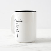 Jesus Cross Coffee Mug (Devant gauche)