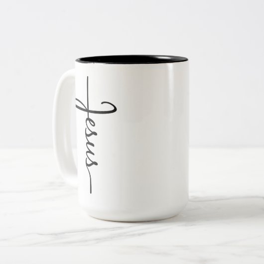 Jesus Cross Coffee Mug (Devant gauche)