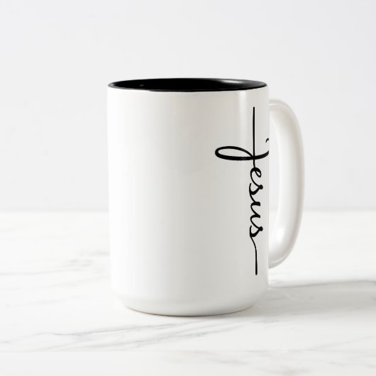Jesus Cross Coffee Mug (Devant droit)