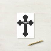 JESUS CROSS POST-IT® NOTES (Op bureau)