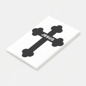 JESUS CROSS POST-IT® NOTES (Schuin)