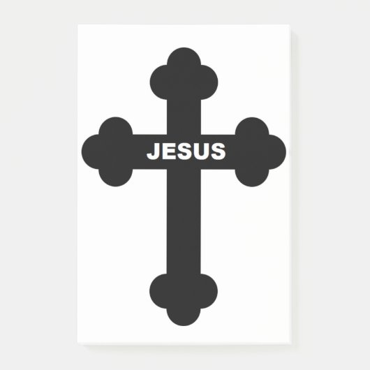 JESUS CROSS POST-IT® NOTES (Voorkant)